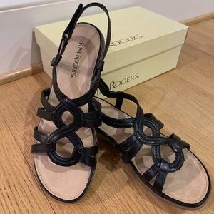 NEW! Kim Rogers Marris Sandals in black